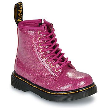 Dr. Martens Botines 1460 T Fuchsia Silver Nebula Glitter para niña