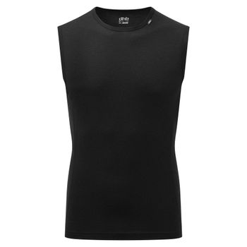 dhb Men's Merino Sleeveless Base Layer (M_150), Black