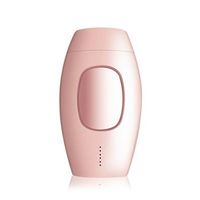 depiladora ipl de luz pulsada lampara de cuarzo 600000 pulsos ajustable en 5 niveles full body 85x45x14 cm color oro rosa