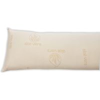 decasatextil-funda de almohada aloe-vera con cremallera lateral- diferentes medidas- adaptable hiper-transpirable anti acaros valida para todo tipo de almohadas