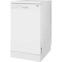 beko dfs04010w slimline dishwasher - white white