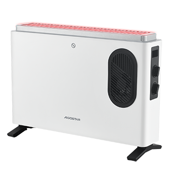 Aigostar Blanc- Aigostar 2000W Calefactor Convector Bajo Consumo, termostato ajustable