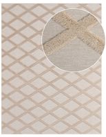 alfombra lavable utah beige 120x160 cm