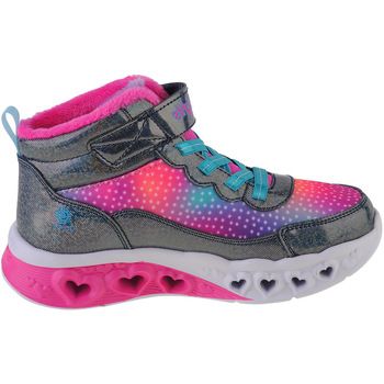 Skechers Botines Flutter Heart Lights - Simple Amor para niña