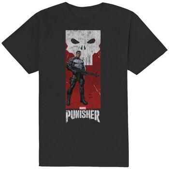 The Punisher Camiseta manga larga Holding Gun para mujer