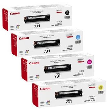 Original Multipack Canon i-SENSYS MF628 Printer Toner Cartridges (4 Pack) -6272B002AA