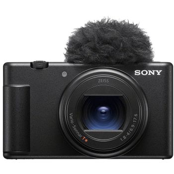 Cámara Compacta Sony ZV-1 II 20,1MP Zoom Óptico 18-50mm WIFI 4K Pantalla Táctil Negra