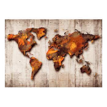 Papel Pintado 3d - World Of Bronze (350x245 Cm)