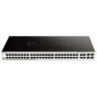 d-link dgs-1210-48e smart switch gestionado 48 puertos 1000base-t  4 puertos combo 1000base-tsfp