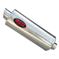 silenciador de escape mass oval inox