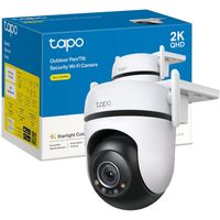 tp-link tapo c520ws - camara de vigilancia wi-fi para exteriores de 360  vision nocturna a color starlight  deteccion ia multiple  resolucion 2k qhd 4 mp  deteccion de personas con ia 