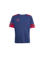camiseta de futbol adidas squadra25 jsy infantil azul