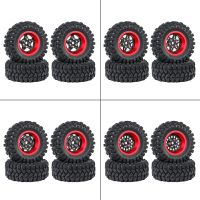 4pcs llantas de fibra de carbono mejoradas para fms scx24 trx4m 118 rc coches vehiculos modelos piezas de repuesto acce