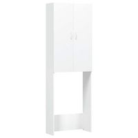 armario de lavadora blanco 64x255x190 cm vidaxl