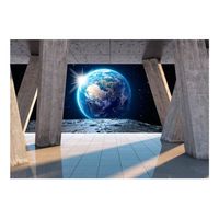 papel pintado 3d - moon walk 200x140 cm
