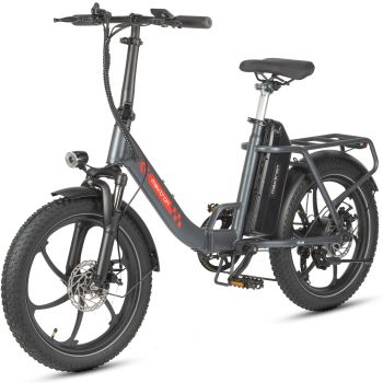[EU DIRECT] MAXTRON Bicicleta eléctrica Mula 48V 20AH Batería 250W Motor Velocidad máxima 25KM/H Neumáticos 20*4.0 pulga