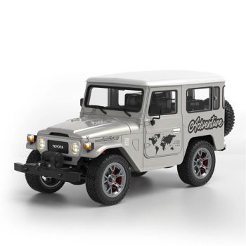 Coche RC TRASPED HG4-211 RTR 1/16 2.4G 4WD para camión todoterreno TOYOTA FJ40 Land Cruiser con cabrestante,luz LED,soni