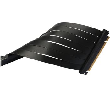 PH-CBRS_PR60 Vertical GPU Riser Extender Cable, Gold
