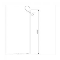 lampara de pie led mini maxi 8w