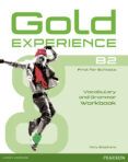 gold experience b2 grammar  vocabulary workbook without key