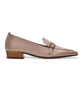 Hispanitas para mujer. HI265141 Bailarinas de Piel Ginebra taupe (38), Plano, Ninguno, Casual