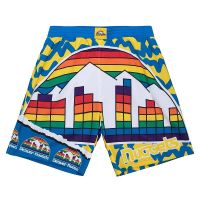 short denver nuggets nba jumbotron 2 - mitchell  ness