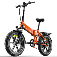 bicicleta electrica plegable zwheel urban flux 250w 55nm 13ah 100km naranja