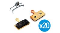 brake authority shimano xtr 2011 m985 brake pads  20 pairs