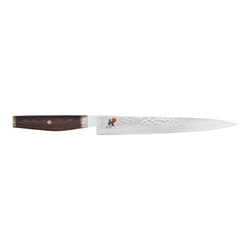 MIYABI ARTISAN 6000MCT Sujihiki 24 cm, Madera de Pakka
