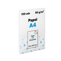 papel a4 80gr 100 hojas
