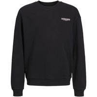 jack  jones jersey 12270143 jjstyd loose graphic sweat cneck ln jnr black para nino