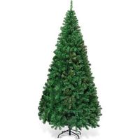 arbol de navidad artificial costway 122 x 122 x 210 cm