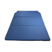 colchon para fiat talento ii - 5cm de grosor con 30kgm3 y 3cm de viscoelastica - azul