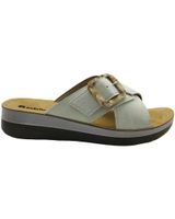 de inblu sandalia mujer estilo chancla ft000020 blanco