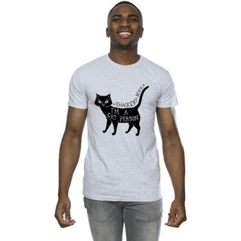 Disney Camiseta Hocus Pocus A Cat Person para hombre