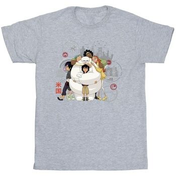 Disney Camiseta manga larga Big Hero 6 para niña