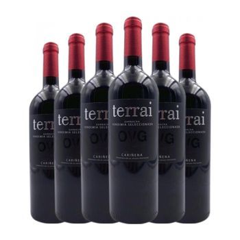 Covinca Vino Tinto Terrai V Cariñena Crianza 75 Cl 14.5% Vol. (pack De 6 Unidades)