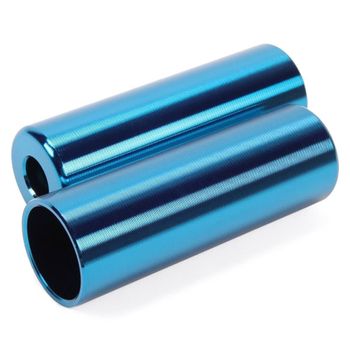 Jet BMX Cr-mo Pegs (Pair) Blue