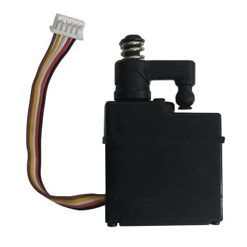 Servo de dirección Xinlehong 30-ZJ04 de 5 cables con par de torsión de 1,8 kg para vehículos RC 9130, 9136, 9137 1/16