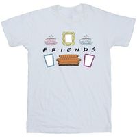 friends camiseta couch lounging para nina