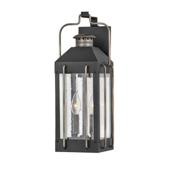 Aplique de pared de exterior fitzgerald (2 luces)