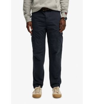 Superdry para hombre. M7011439A Pantalón Ripstop Light Cargo marino (36/32), Casual, Algodón