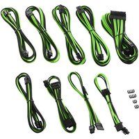 cablemod pro modmesh rt-series asus rogseasonic cable kit - green  black green