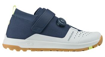 Zapatillas de mtb para pedales planos crankbrothers stamp trail boa azul gris unisex