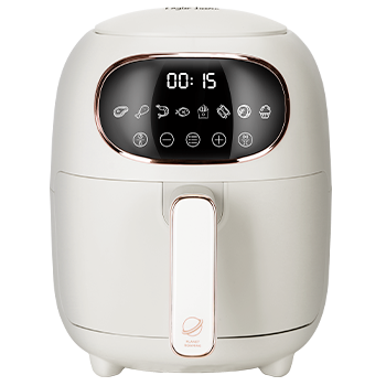 Taylor Swoden Ava - Freidora sin aceite, freidora de aire de 1300W, diseño compacto, 3L capacidad, pantalla LED táctil, 8 menús de cocinado preestablecidos. Cesta antiadherente. Color blanco.