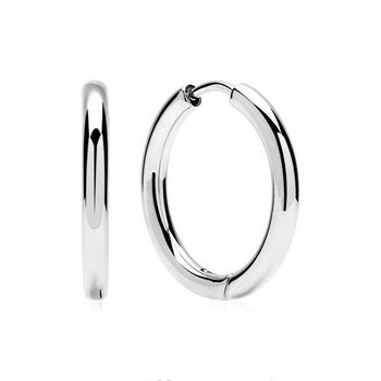 Aros de acero inoxidable pulido
