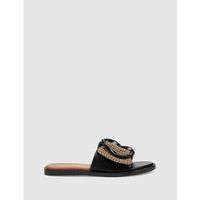noa harmon sandalias sandalia gea negro para mujer