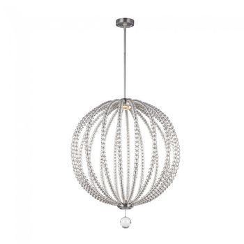 Lámpara colgante led oberlin l (2x12w)