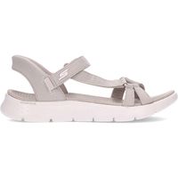 skechers sandalias 141481 taupe para mujer