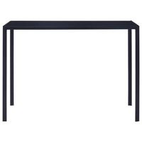 conjunto de mesa y sillas de comedor 5 uds  juego de muebles de jardin marron